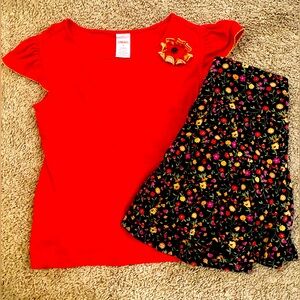 Gymboree girls two piece spring set [SZ:7]